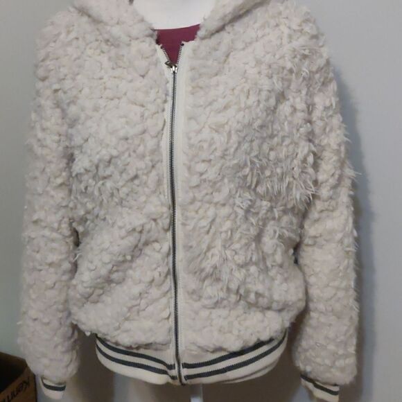 Aeropostale Sherpa Hoodie Size L - Picture 1 of 5